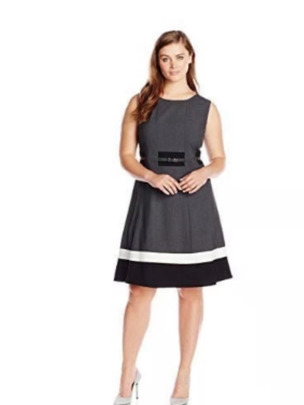 Sleeveless A-line Calvin Klein Dress